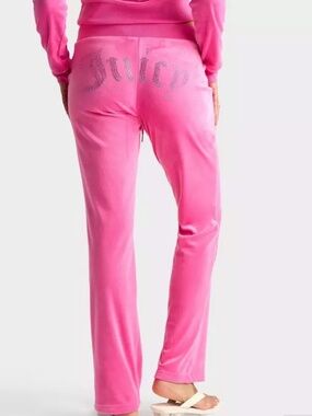 Juicy Couture Pink Drawstring Lounge Pants